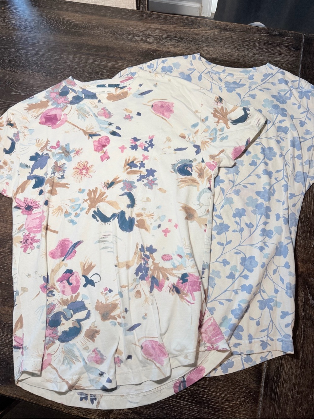 2 Abercrombie and Fitch AF Soft AF Essentials T Shirts Men’s Size Medium